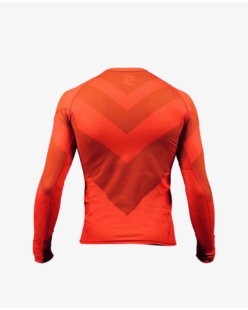 Fight art Rashguard long sleeve red / Fight Art გრძელსახელოიანი რაშგარდი წითელი